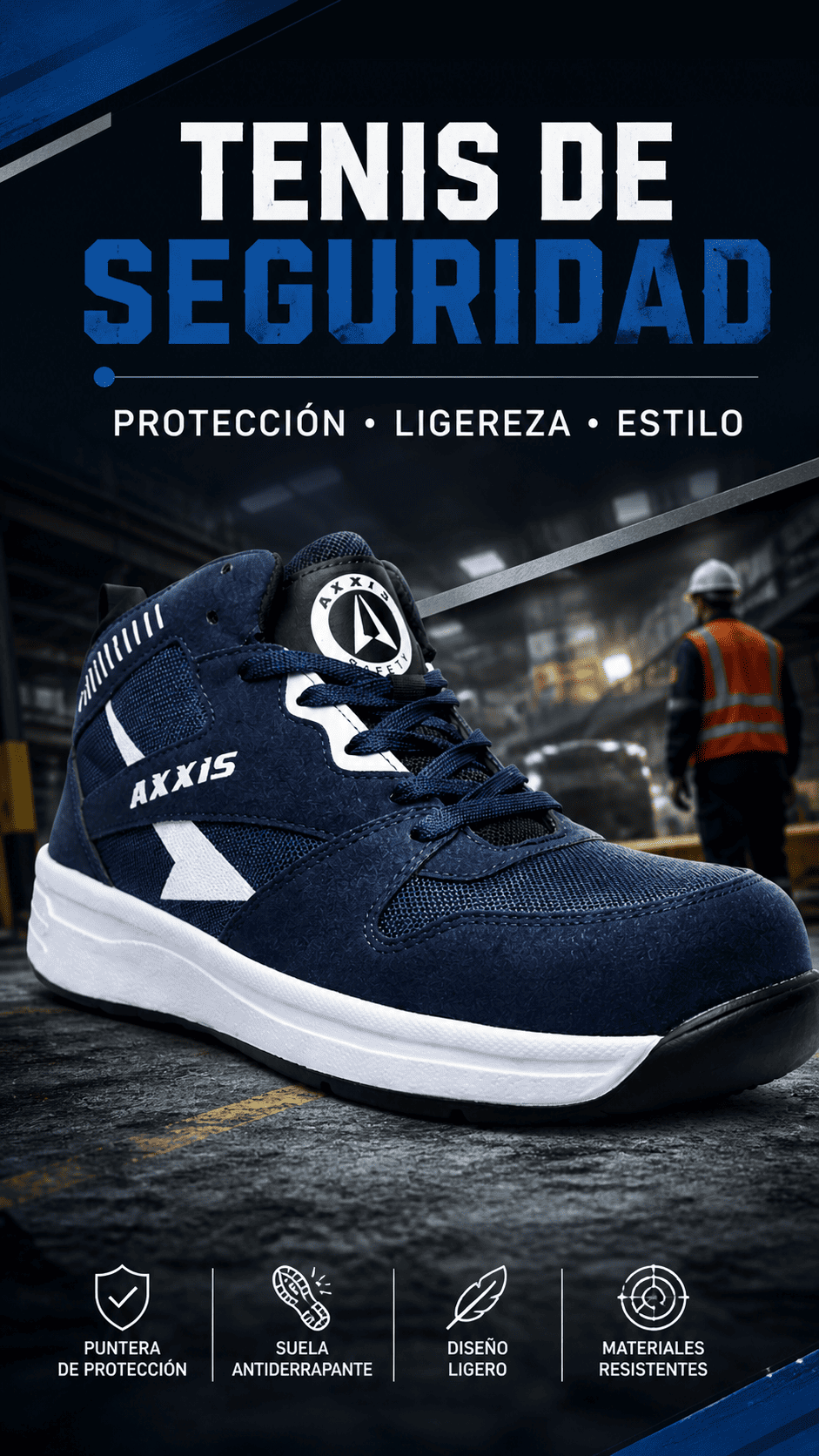 Tenis de seguridad