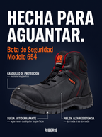 Bota de seguridad modelo 654