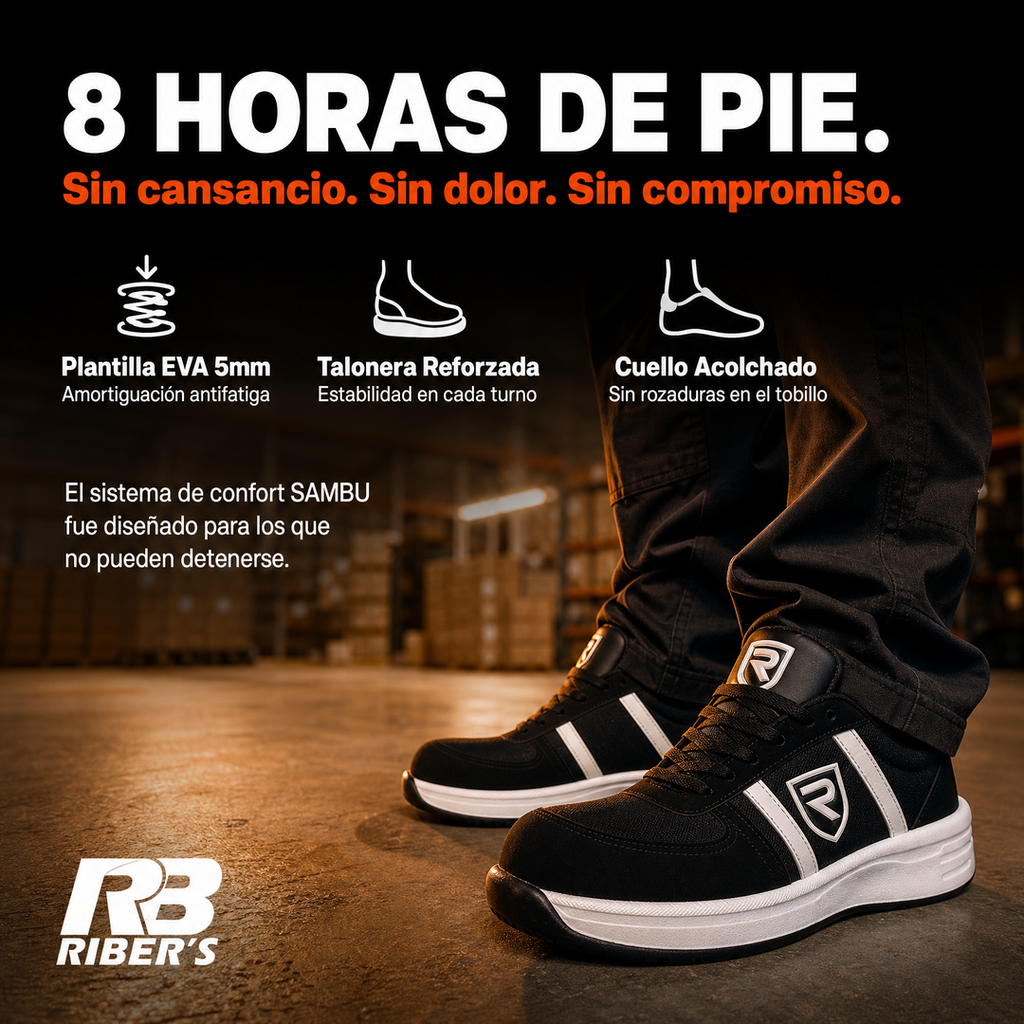 Tenis de Seguridad Modelo Sambu