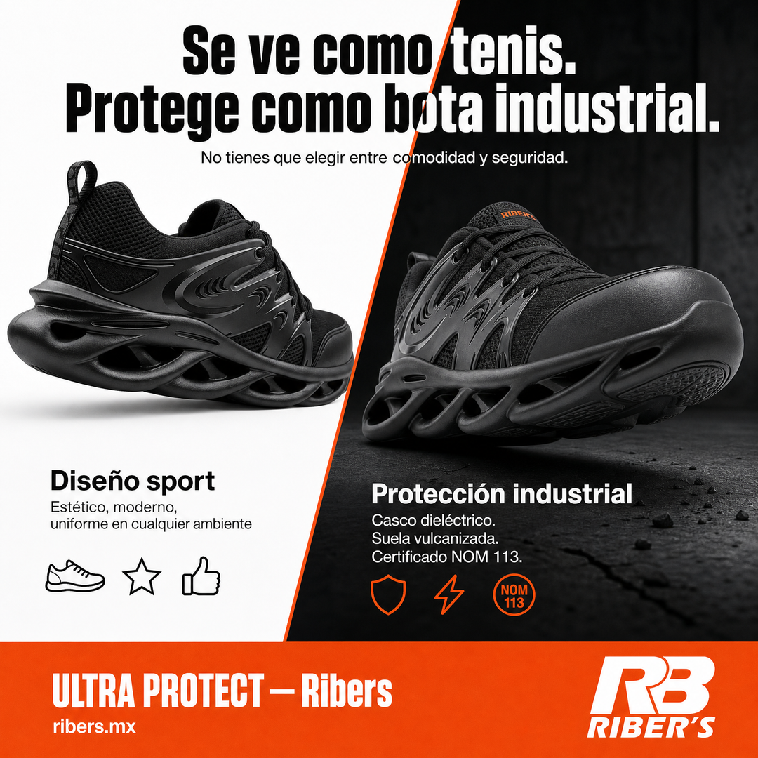 Tenis de Seguridad Modelo Ultra Protect