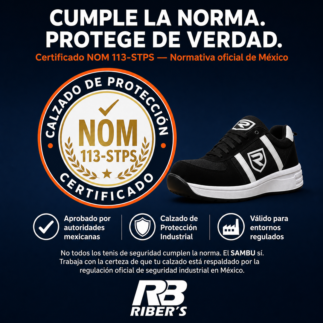 Tenis de Seguridad Modelo Sambu
